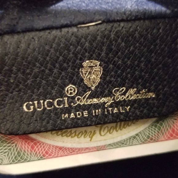 Vintage 1980's Vintage Gucci Blue Messenger Bag - Picture 3 of 14
